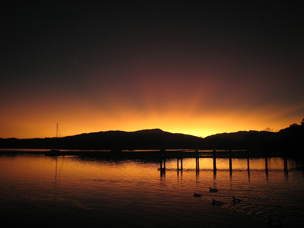 A Cumbrian Cottage Holiday – Ambleside sunset