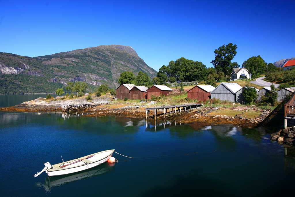 The Fjord at Ornes - Norway